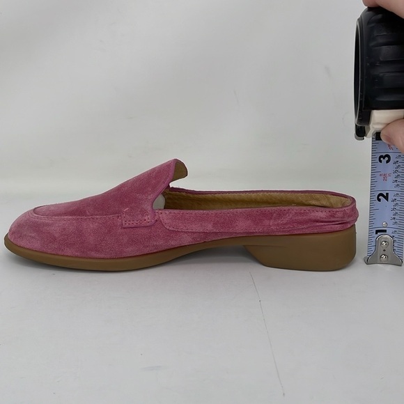 Pertti Palmroth Flats Women's 8 Pink Leather Slide On Loafer Shoe - Picture 14 of 14